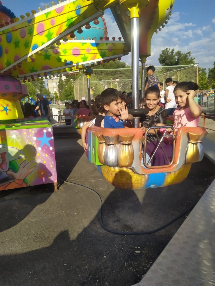 Yaz Kur’an Kursu öğrencilerine Lunapark motivasyonu 