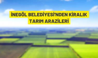 İnegöl Belediyesi 137 adet tarım arazisin kiraya verecek