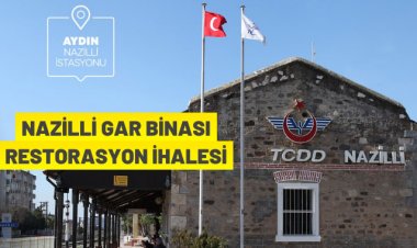 Tarihi Nazilli Gar Binası restore ediliyor
