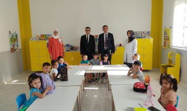 Salih - Nazlı Ceyhan 4-6 yaş Kuran kursu öğrencileri eğitime başladı