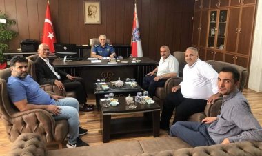 Canpolat'tan Emniyet Müdürü Önel'e ziyaret