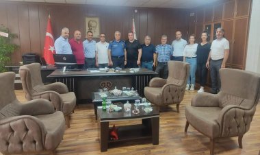 Nizip Gazeteciler Derneği'nden İlçe Emniyet Müdürlüğüne Ziyaret