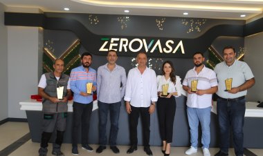 Zerovasa Lidaş’dan Personellere Plaket