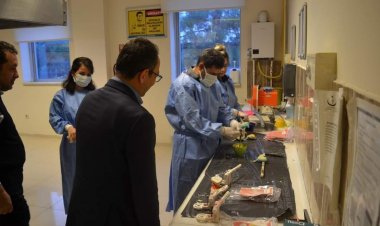 Kaymakam Çeğlar'dan Diş Sağlığı Merkezi Ziyaret 