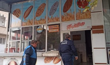 Zabıta ekipleri fırın denetiminde