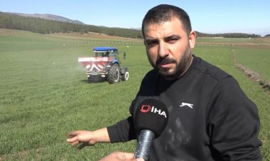 Nurdağı'ndaki çiftçiler asrın felaketine rağmen üretime devam ediyor