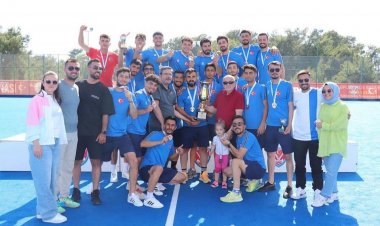 Nizip Zeugma hokey süper lig şampiyonu oldu