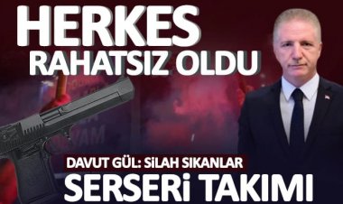 Vali Gül: Silah sıkanların maalesef ruhsatı yok