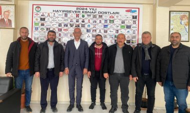 Yeniden Refah Partisi’nden Nizip Sebzeciler ve Bakkallar Odası’na İadeyi Ziyaret