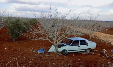 Karkamış Yolunda Kontrolden Çıkan Araç Tarlaya Uçtu: 4 Yaralı