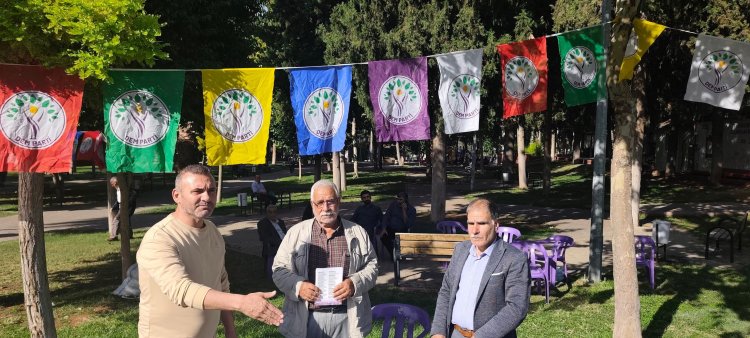 DEM Parti Nizip’te “Barış İstiyoruz” Kampanyası Başlatıldı