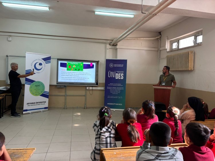 “Tarımın Sessiz Kahramanları” Projesi Gerger’de Öğrencilerle Buluştu