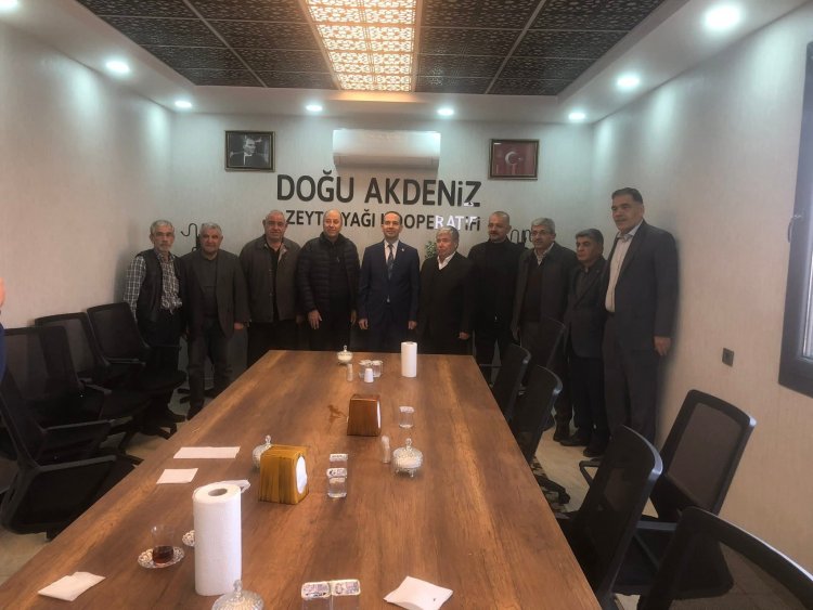 Nizip Kaymakamı Osman Uğurlu’dan Doğu Akdeniz Zeytinyağı Kooperatifine İnceleme Ziyareti