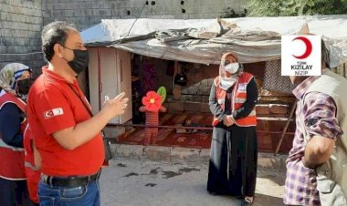 Nizip Kızılay Ramazan yardımlarını aralıksız sürdürüyor