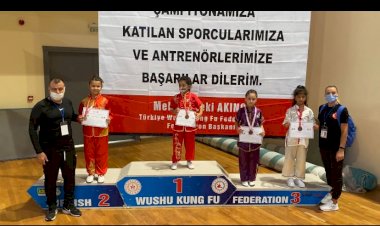 WUSHU KUNG FU SANDA -TAOLU TÜRKİYE  ŞAMPİYONASINDA NİZİP GÜCÜ SPOR KULÜBÜ'NÜN BÜYÜK BAŞARISI 