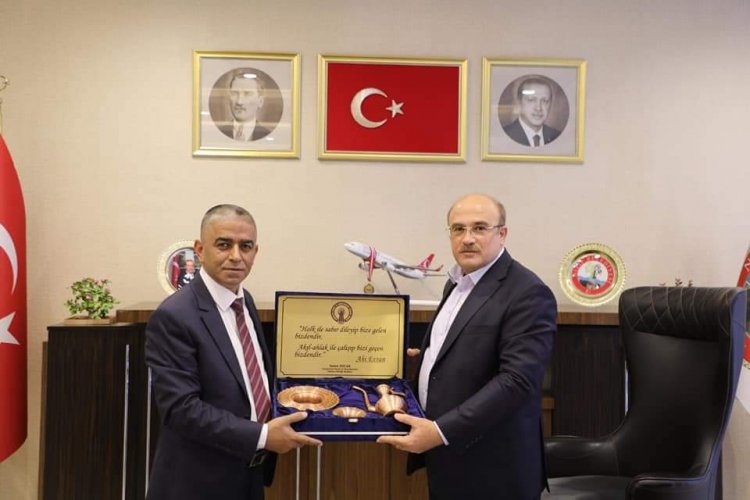 Özcan’dan Belediye Başkanı Sarı’ya ziyaret