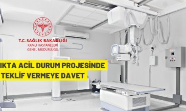 COVID 19 - Sağlıkta Acil Durum Projesi kapsamında mal alımı