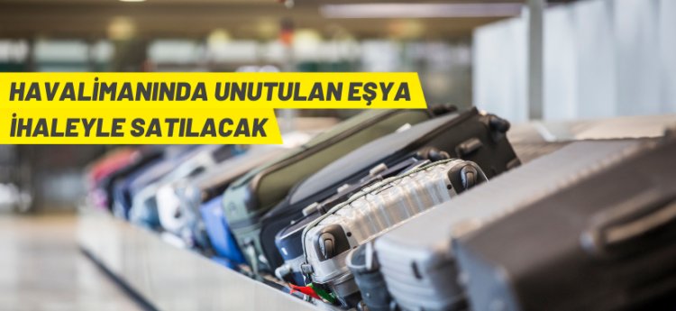 Kayıp eşya satış ihalesi