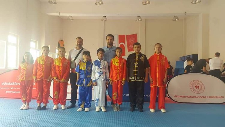Nizip Gücü Spor Kulübünün Wushu Kungfu Başarısı