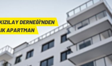 Türkiye Kızılay Derneği'nden kiralık apartman