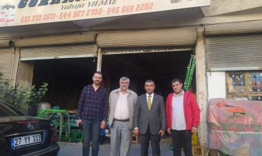 Milletvekili Taşdoğan’dan Yılmaz'a Ziyaret 