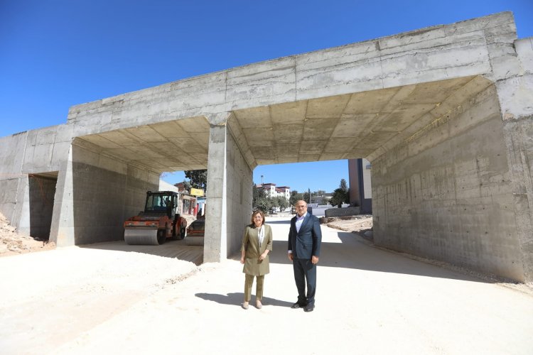 Artık itfaiye ve yüksek gabarlı araçlar rahatlıkla geçecek