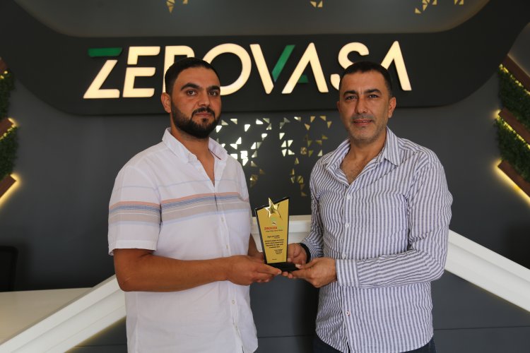 Zerovasa Lidaş’dan Personellere Plaket