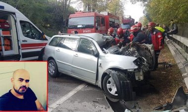 Nizip'li Hüsamettin Uygur kazada hayatını kaybetti 