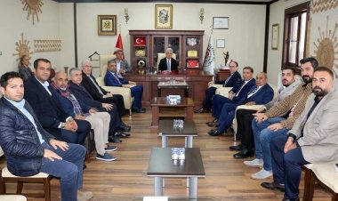 Gaziantep Vergi Dairesi ve Yeniden Refah Partisi’nden NTO’ya Hayırlı Olsun Ziyareti