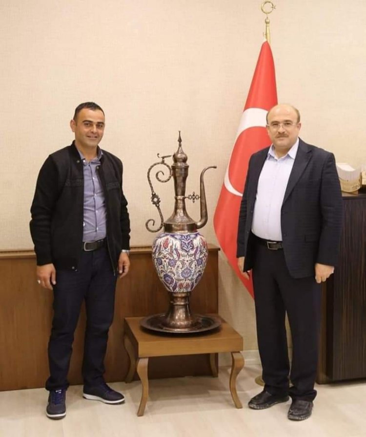 Muhtar Turan'dan Belediye Başkanı Sarı'ya Teşekkür
