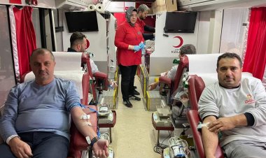 Bilken ailesinden kan bağışı