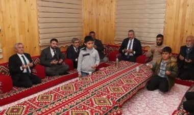 Şehit Hasan Karataş'ın ailesine taziye ziyareti 