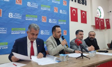 Saadet Partisi Nizip Teşkilatı 8. Olağan Kongresi Yapıldı