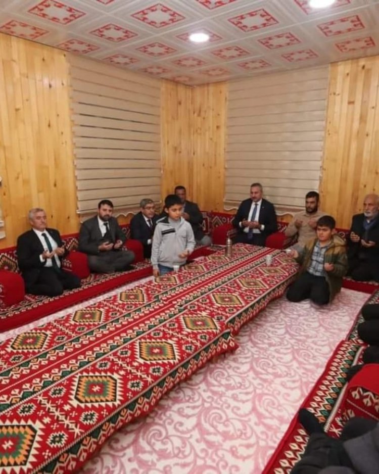 Şehit Hasan Karataş'ın ailesine taziye ziyareti
