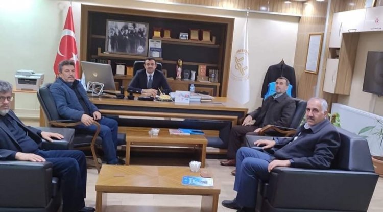 Çiçek'ten Müftü Özçelik'e Ziyaret