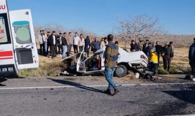 Birecik'te feci kaza: Bir aile yok oldu