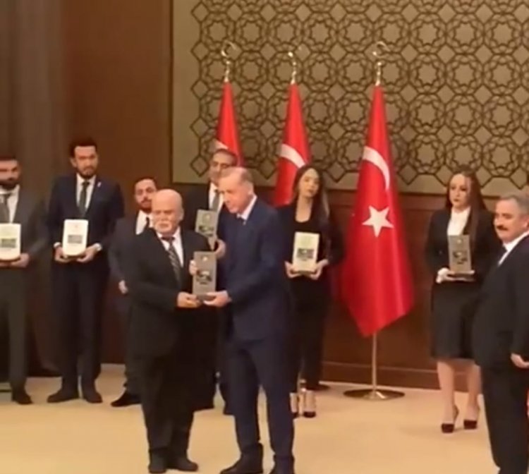Gaziantep Olay Medya'ya Cumhurbaşkanı Erdoğan'dan Ödül! 