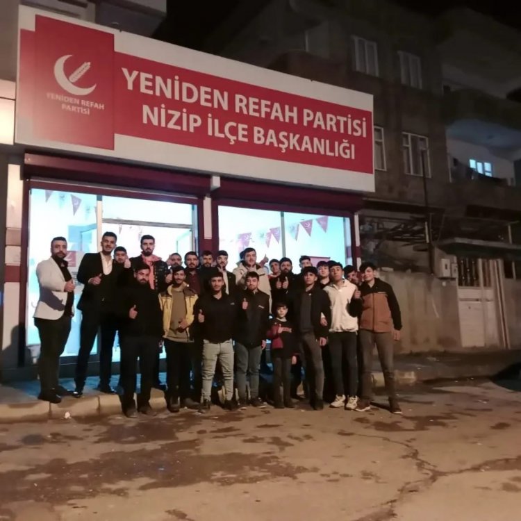 NİZİP GENÇ REFAH TOPLANTI YAPTI