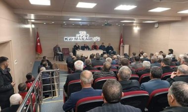 Kaymakamlık'ta Deprem Toplantısı