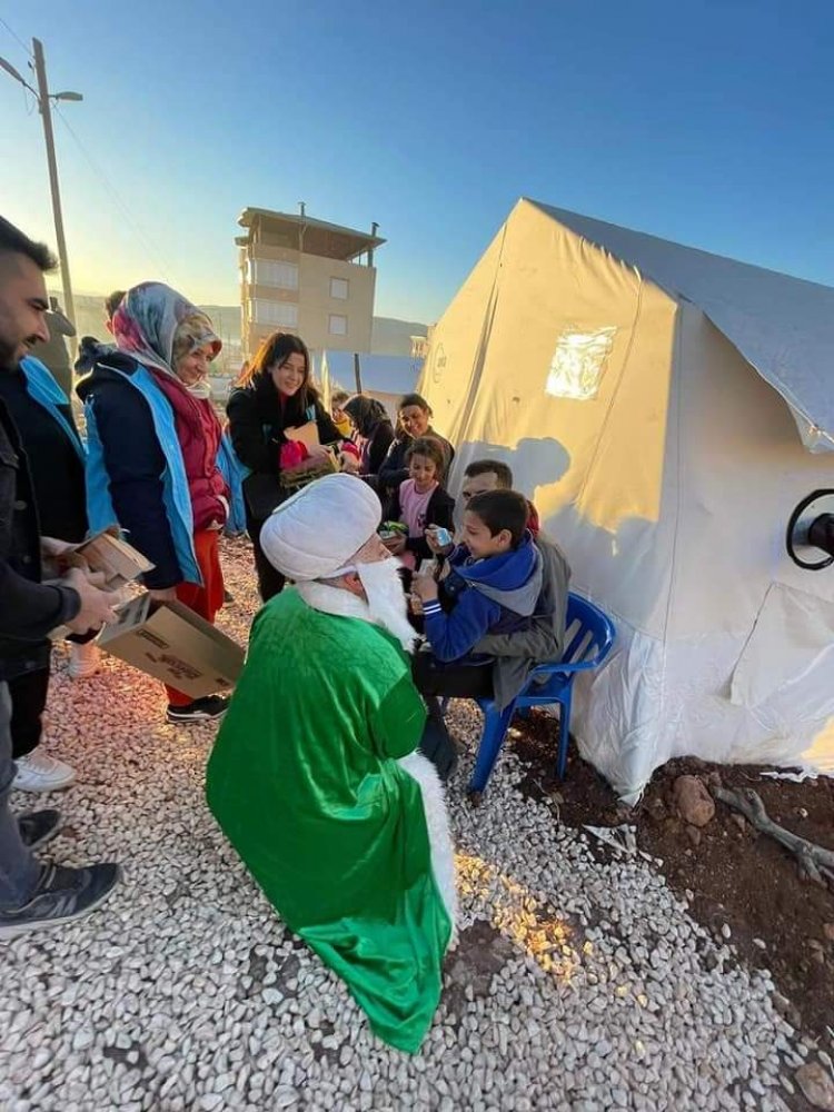 Nasrettin Hoca deprem bölgesinde 