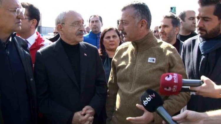 Kocaeli Büyükşehir Belediyesi'nin kurduğu çadır kenti ziyaret eden Kılıçdaroğlu, övgüler dizdi