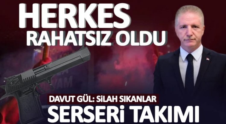 Vali Gül: Silah sıkanların maalesef ruhsatı yok