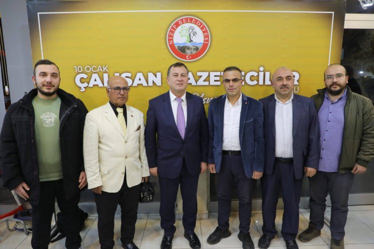Belediye Başkanı Ali Doğan, gazetecilerle bir araya geldi.