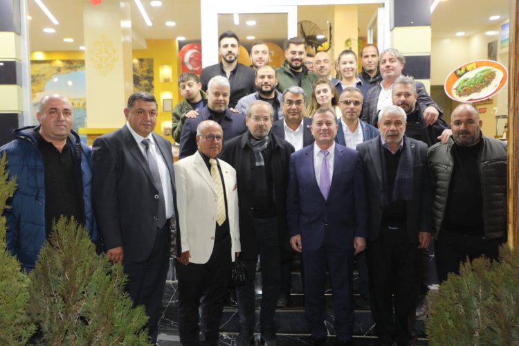 Belediye Başkanı Ali Doğan, gazetecilerle bir araya geldi.