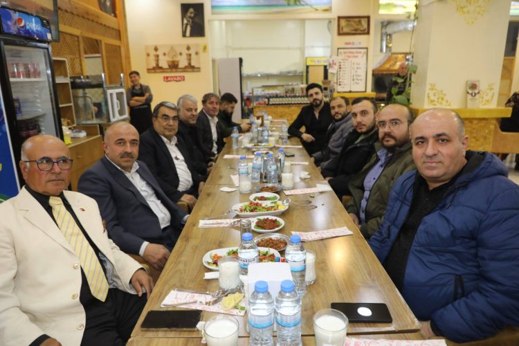 Belediye Başkanı Ali Doğan, gazetecilerle bir araya geldi.