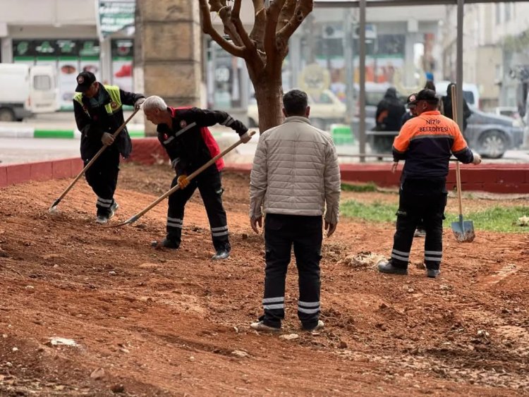 Nizip’te Yeşil Alanlar Yenileniyor: Daha Yeşil ve Daha Yaşanabilir Bir İlçe İçin Çalışıyoruz!