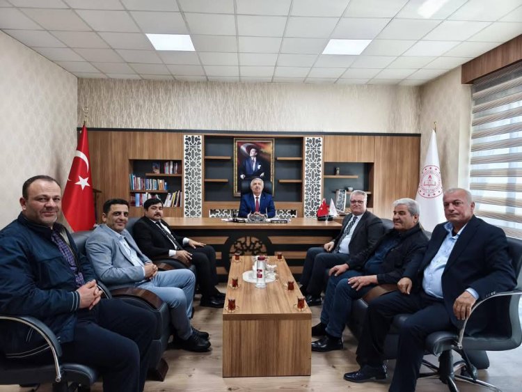 MHP ve Ülkü Ocakları'ndan Nizip İlçe Milli Eğitim Müdürlüğü'ne Nezaket Ziyareti