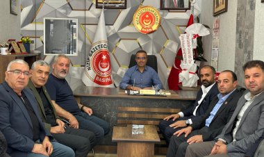 Muhtarlar Derneği’nden Gazeteciler Günü Ziyareti