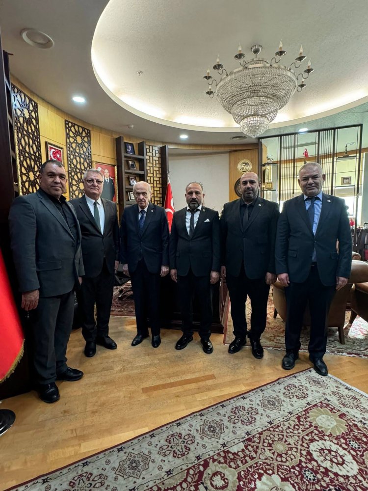 MHP Nizip İlçe Teşkilatından Genel Başkan Devlet Bahçeli’ye Ziyaret