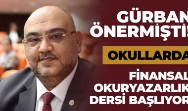 MİLLETVEKİLİ GÜRBAN ÖNERDİ, MEB UYGULAMAYA BAŞLADI